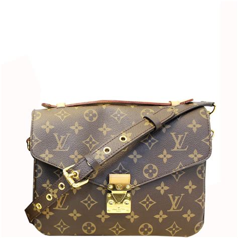 Louis Vuitton Monogram Canvas Pochette Cross .